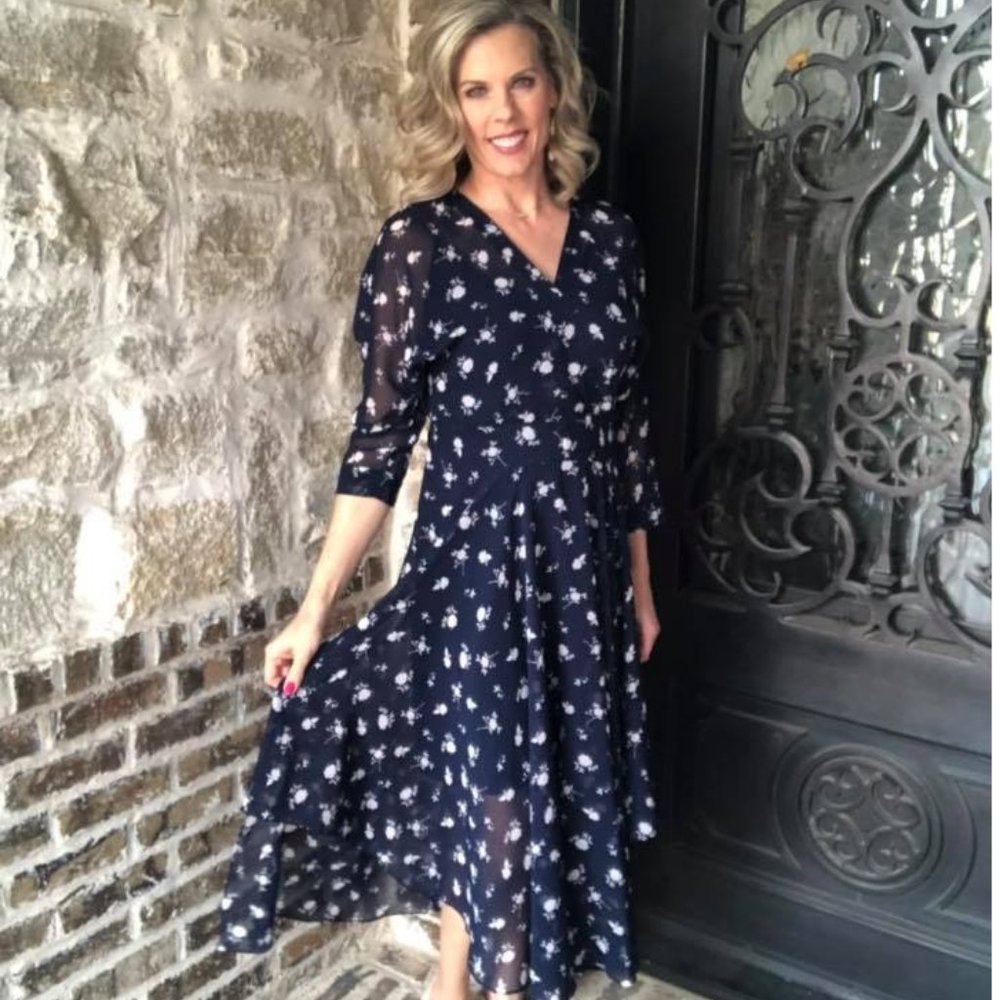 Cabi 5575 Pemberley Dream Dress Size 6 New In Bag